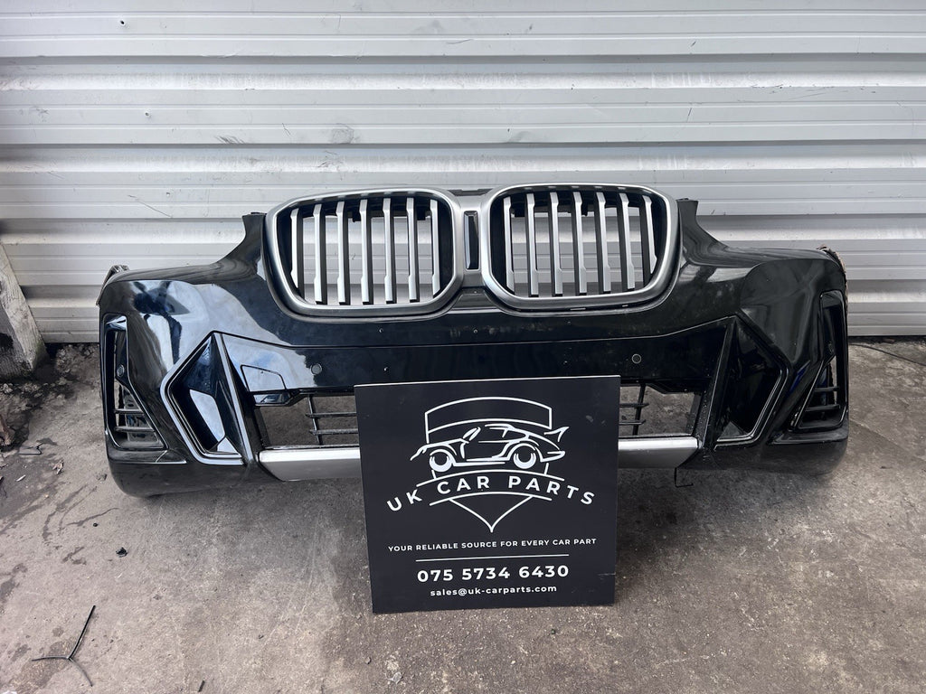 BMW X3 G01 2021 LCI Complete M-Sport Front Bumper In Black With Sensors And Wire