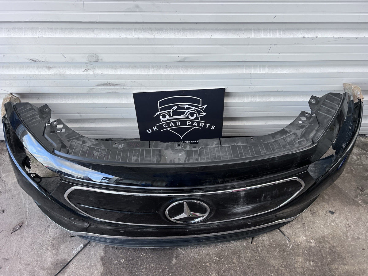 Mercedes Benz EQA SPORT W243 Front Bumper Black With Sensors And Wire Genuine