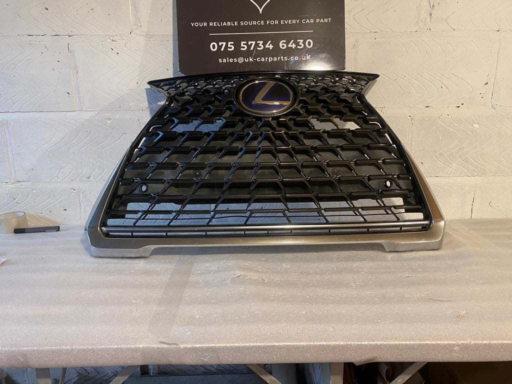 Lexus UX250h 2019-2024 Front Radiator Grill Original With Sensor Holes