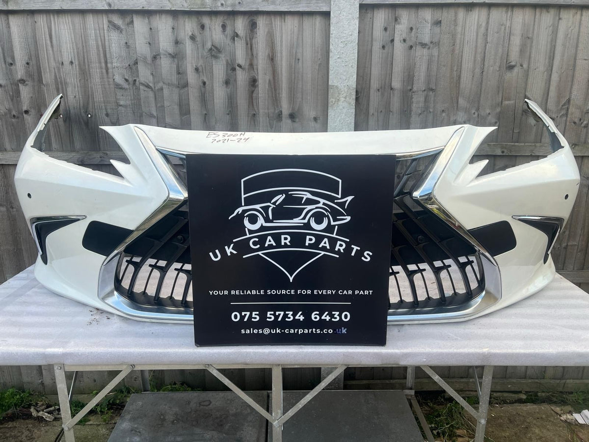 Lexus ES300h 2021–2024 Genuine Front Bumper With Grille In White