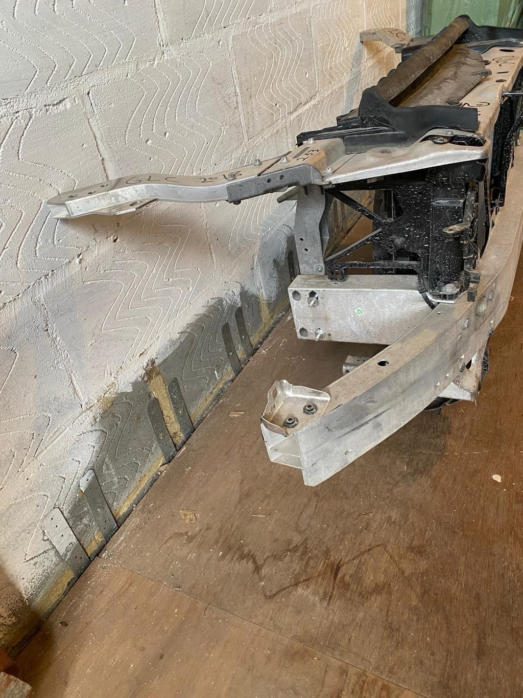 MERCEDES GLC X253 2.0 PETROL COMPLETE FRONT END COOLING RADIATOR PACK SLAM PANEL