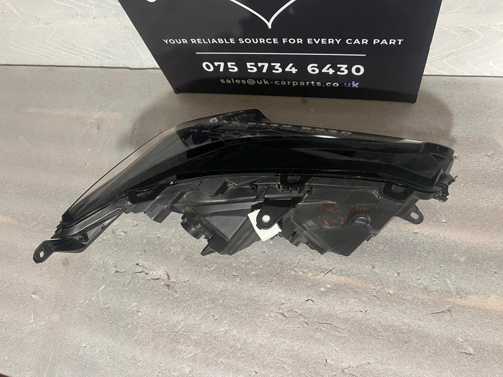 Lexus NX 300h 2018–2021 Front Left LED Headlight Passenger Side Genuine