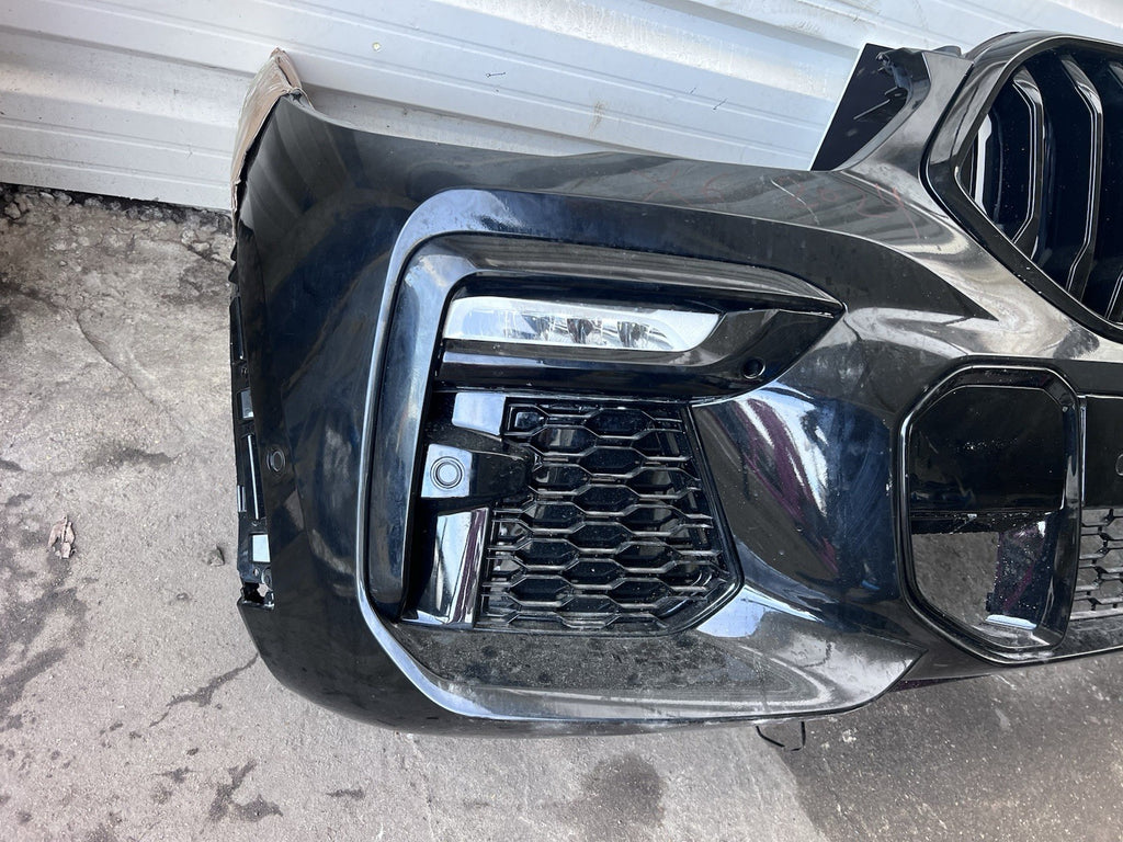 BMW X6 2024 Complete Front Bumper Complete With Sensors And Wire Genuine