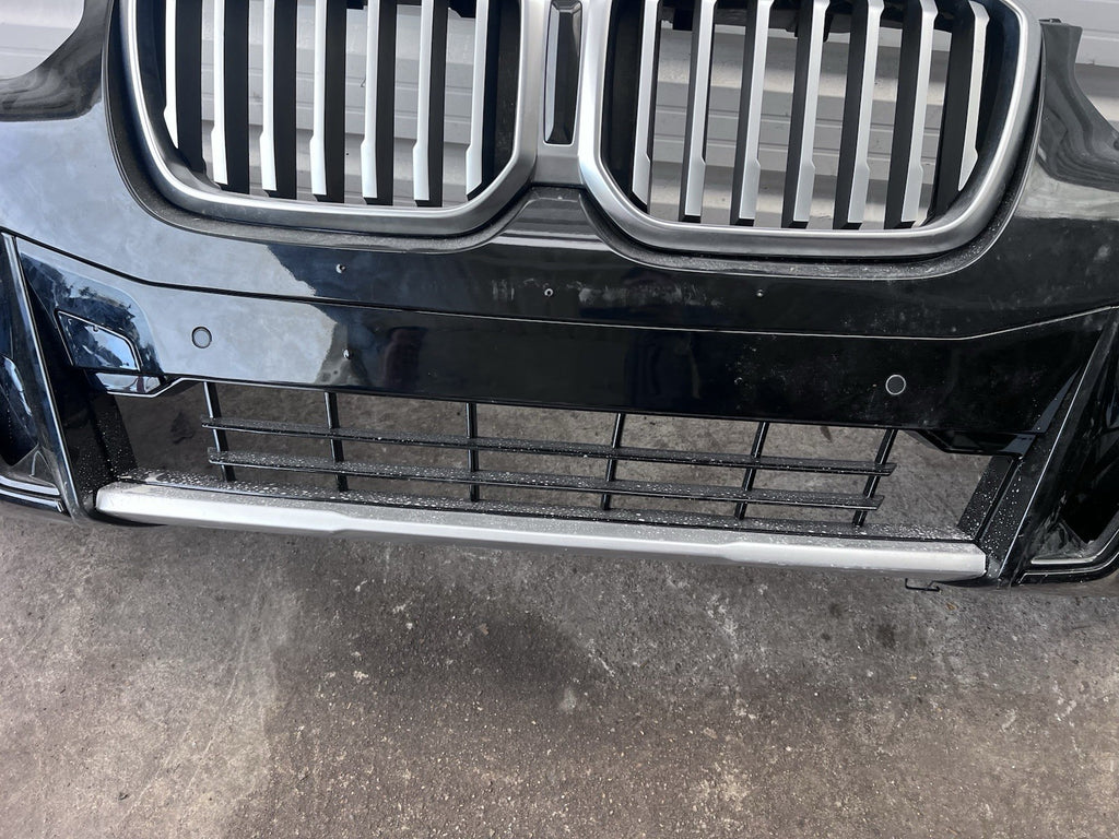 BMW X3 G01 2021 LCI Complete M-Sport Front Bumper In Black With Sensors And Wire