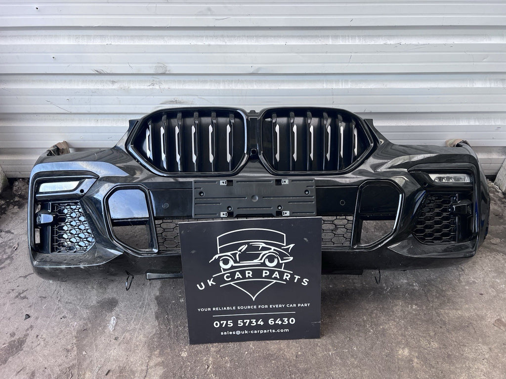 BMW X6 2024 Complete Front Bumper Complete With Sensors And Wire Genuine