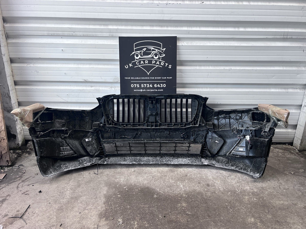 BMW X3 G01 2021 LCI Complete M-Sport Front Bumper In Black With Sensors And Wire