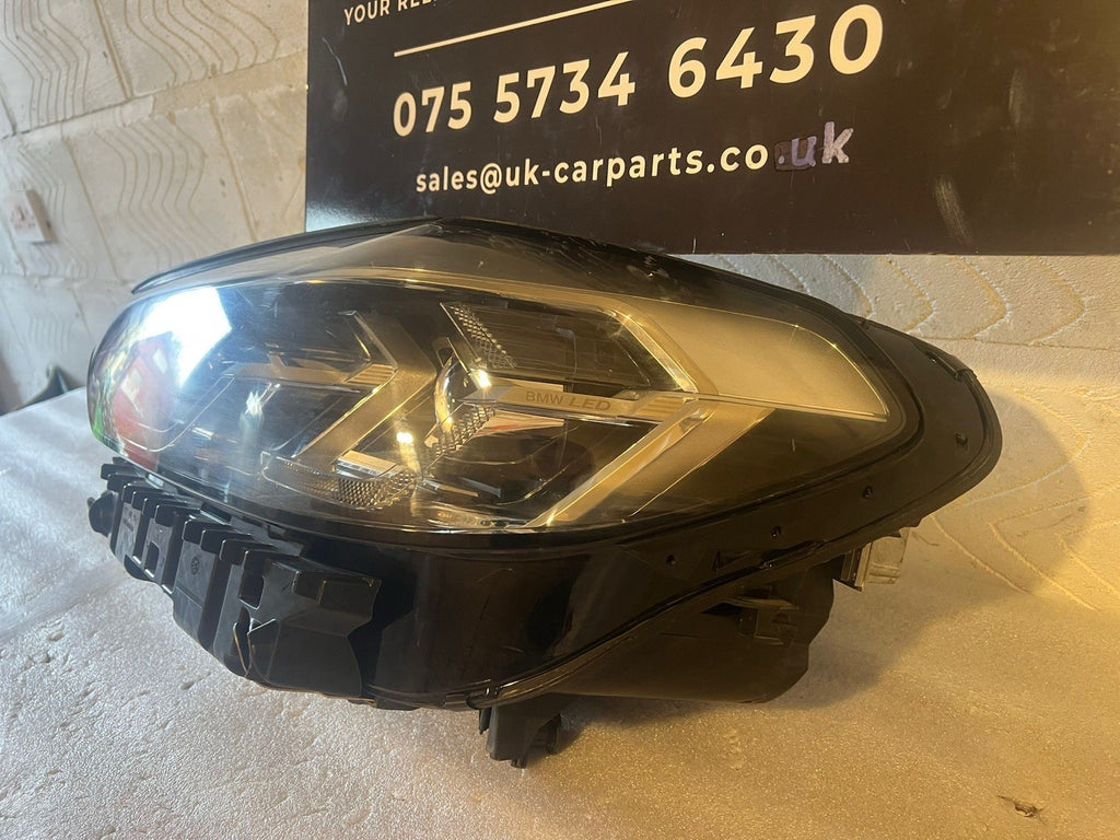 BMW G01 X3 2020 Onwards Passenger Side LED Silver Genuine Headlight