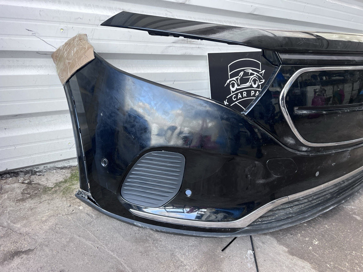 Mercedes Benz EQA SPORT W243 Front Bumper Black With Sensors And Wire Genuine