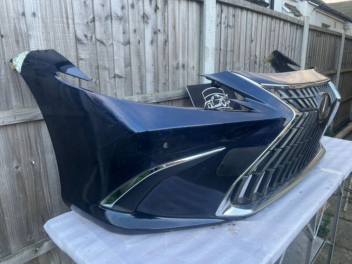 Lexus ES300h 2021–2024 Genuine Front Bumper With Grille Dark Blue