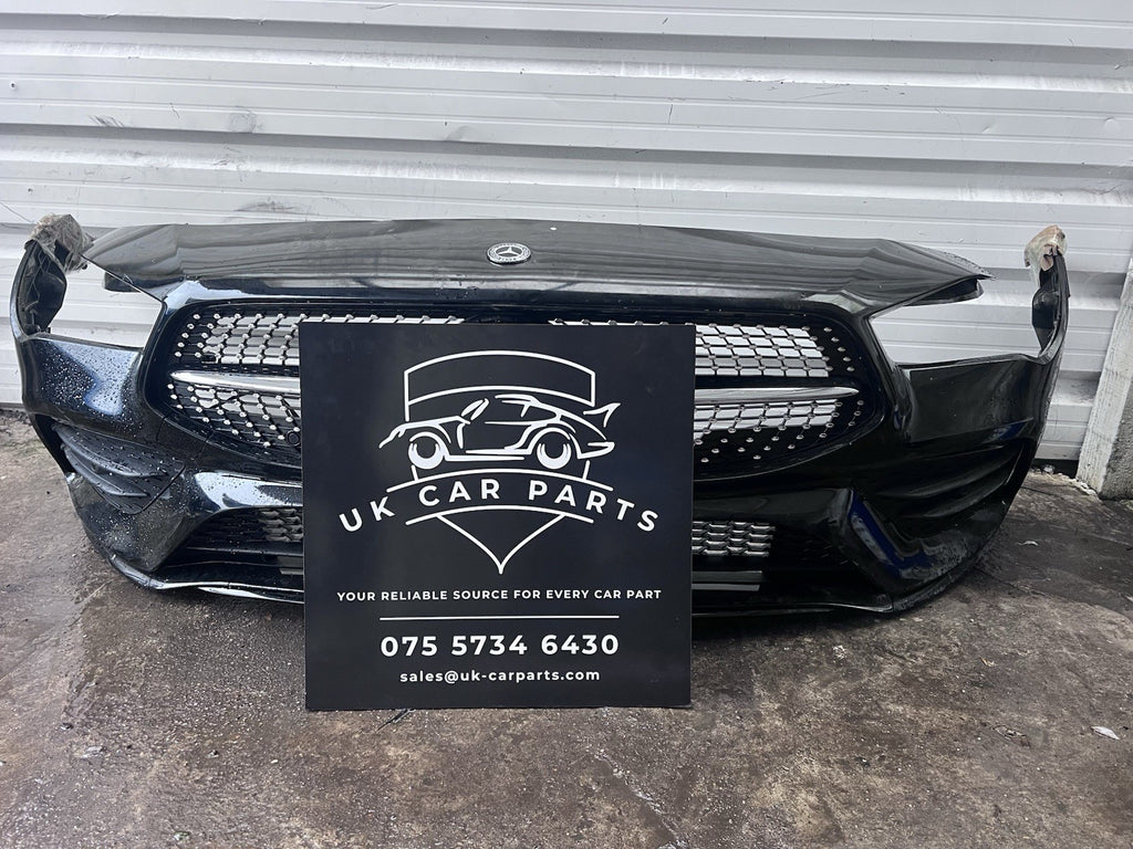 MERCEDES BENZ W118 AMG CLA FACELIFT FRONT BUMPER 6 x PDC GENUINE BLACK
