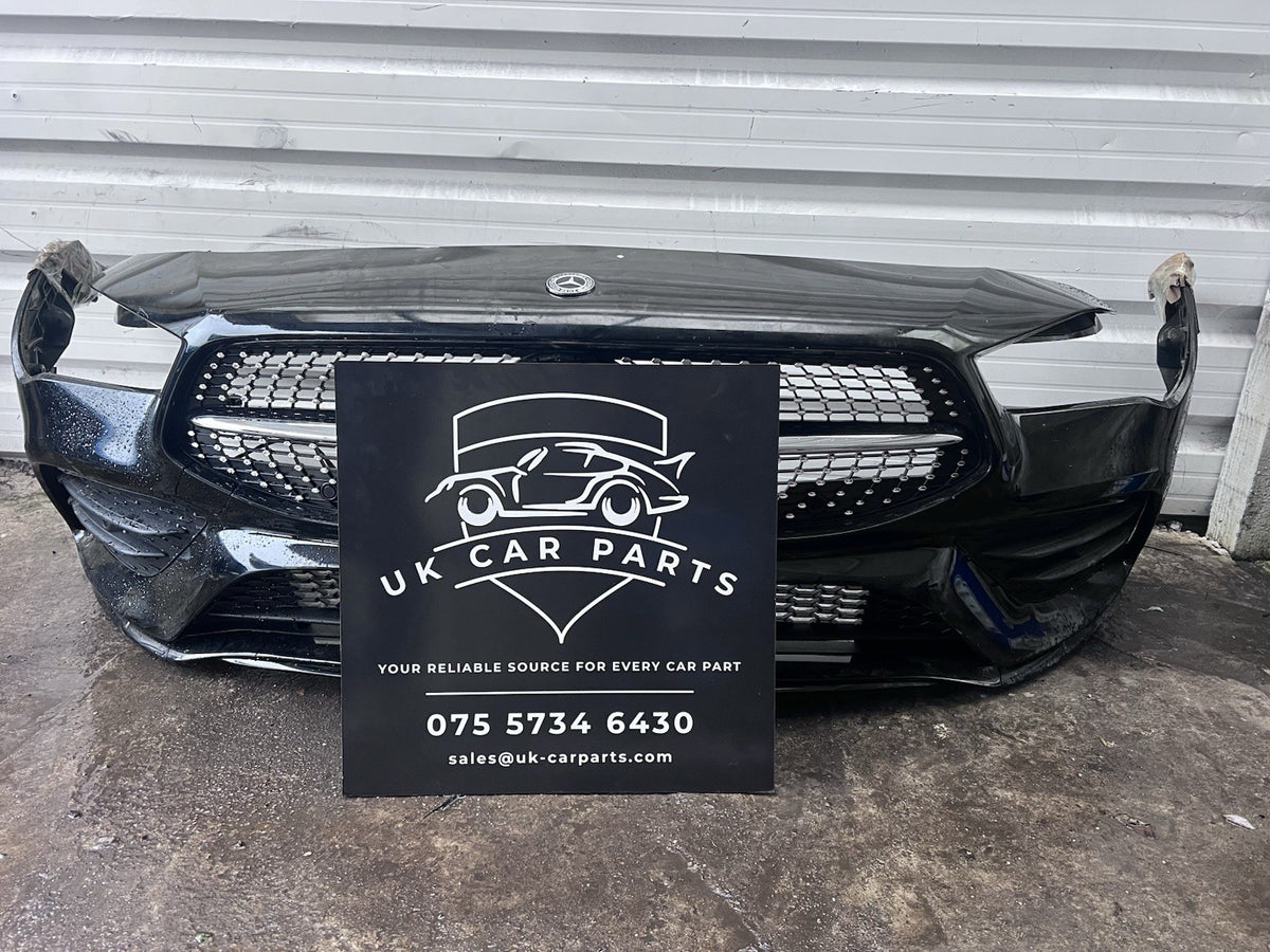 MERCEDES BENZ W118 AMG CLA FACELIFT FRONT BUMPER 6 x PDC GENUINE BLACK