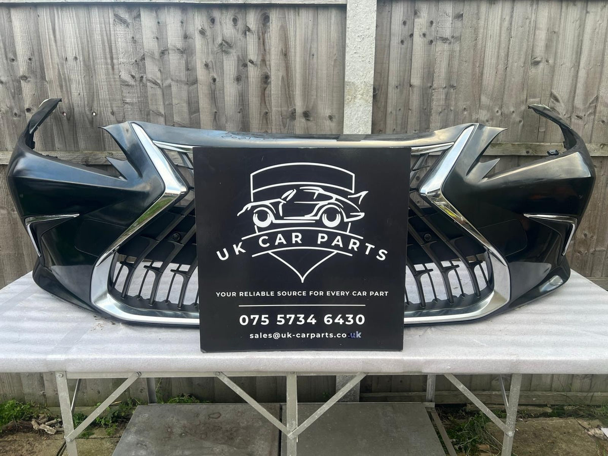 Lexus ES300h 2021–2024 Genuine Front Bumper With Grille In Black