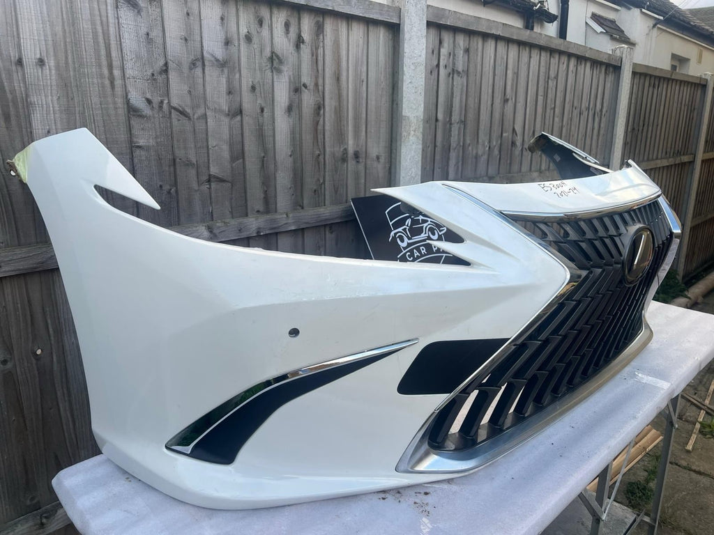 Lexus ES300h 2021–2024 Genuine Front Bumper With Grille In White