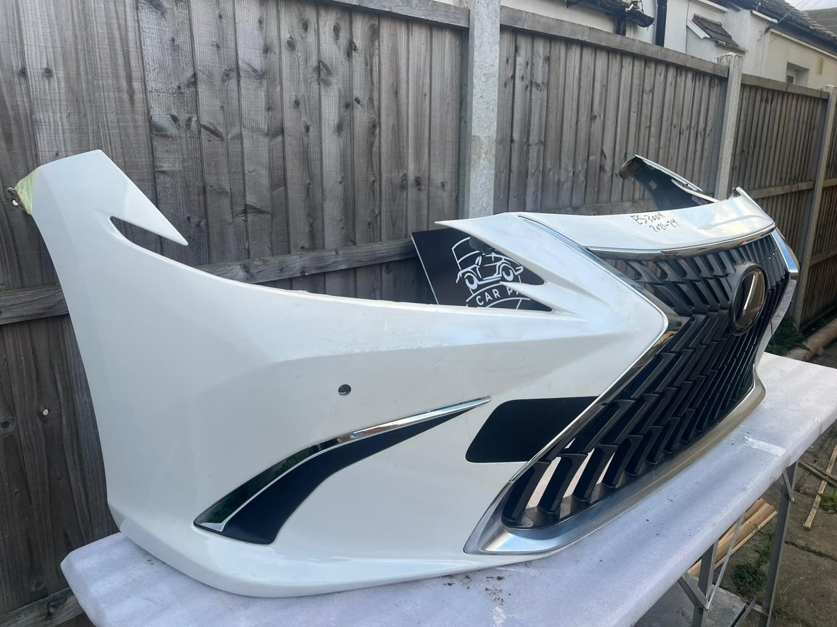 Lexus ES300h 2021–2024 Genuine Front Bumper With Grille In White