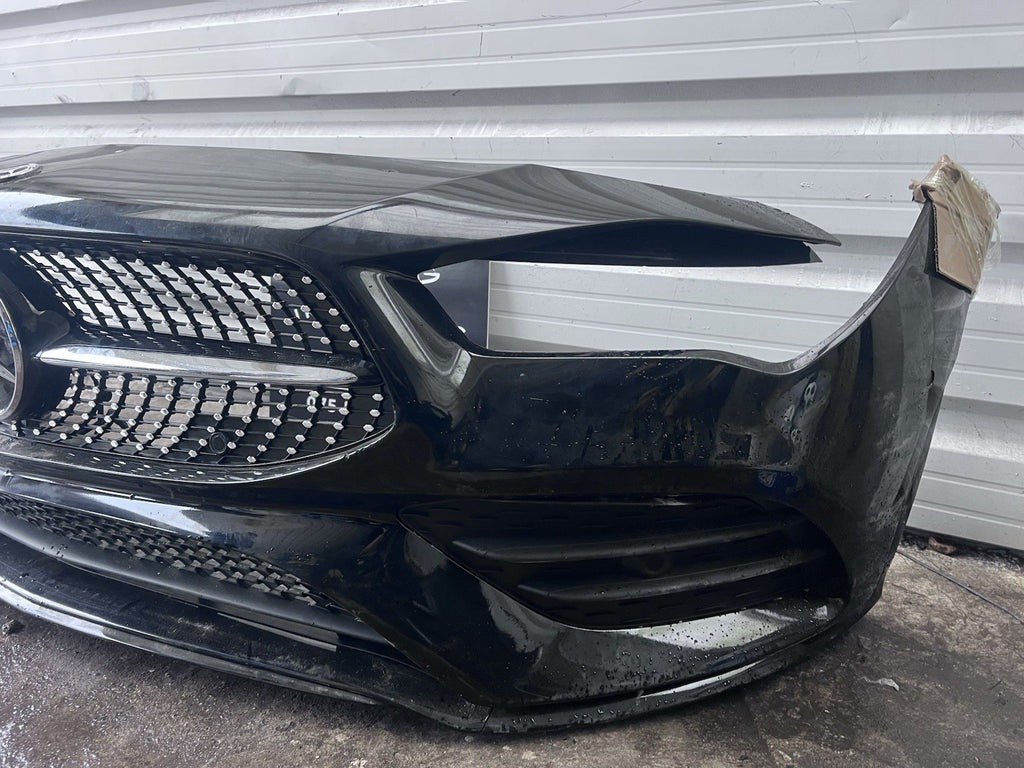 MERCEDES BENZ W118 AMG CLA FACELIFT FRONT BUMPER 6 x PDC GENUINE BLACK