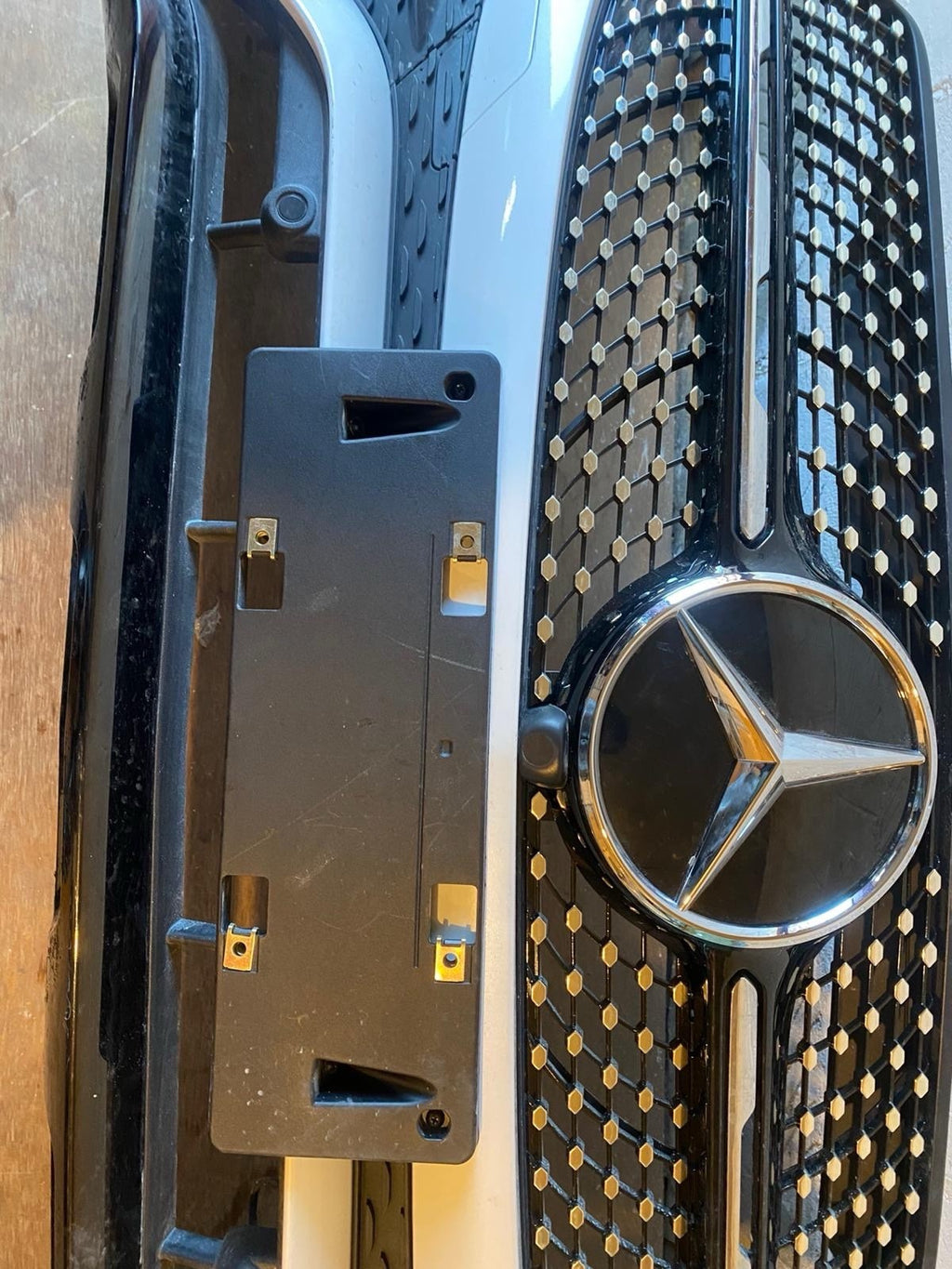 MERCEDES GLC 2019-2022 AMG W253 FACELIFT FRONT BUMPER Genuine With Wires+sensors