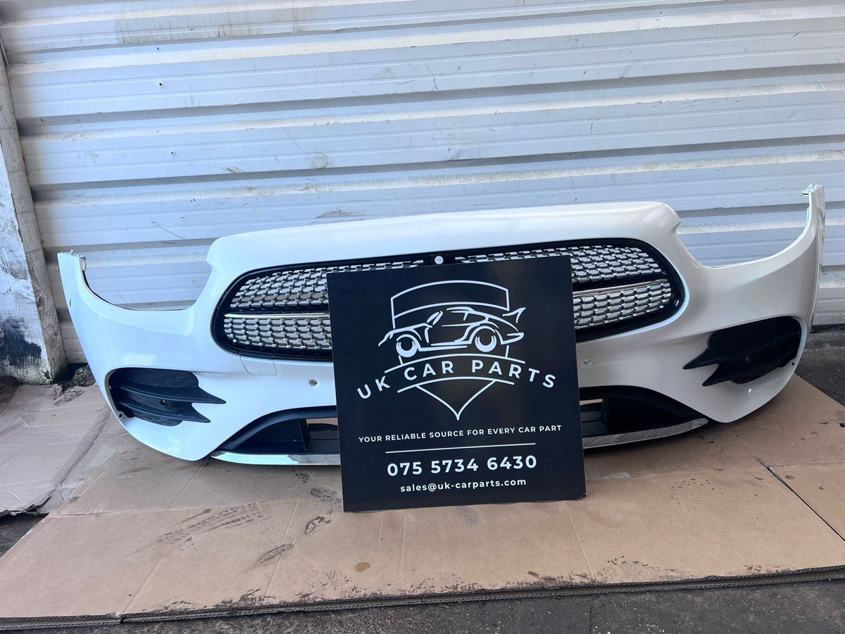 MERCEDES BENZ C CLASS AMG LINE FRONT BUMPER W205 IN White 2021-on