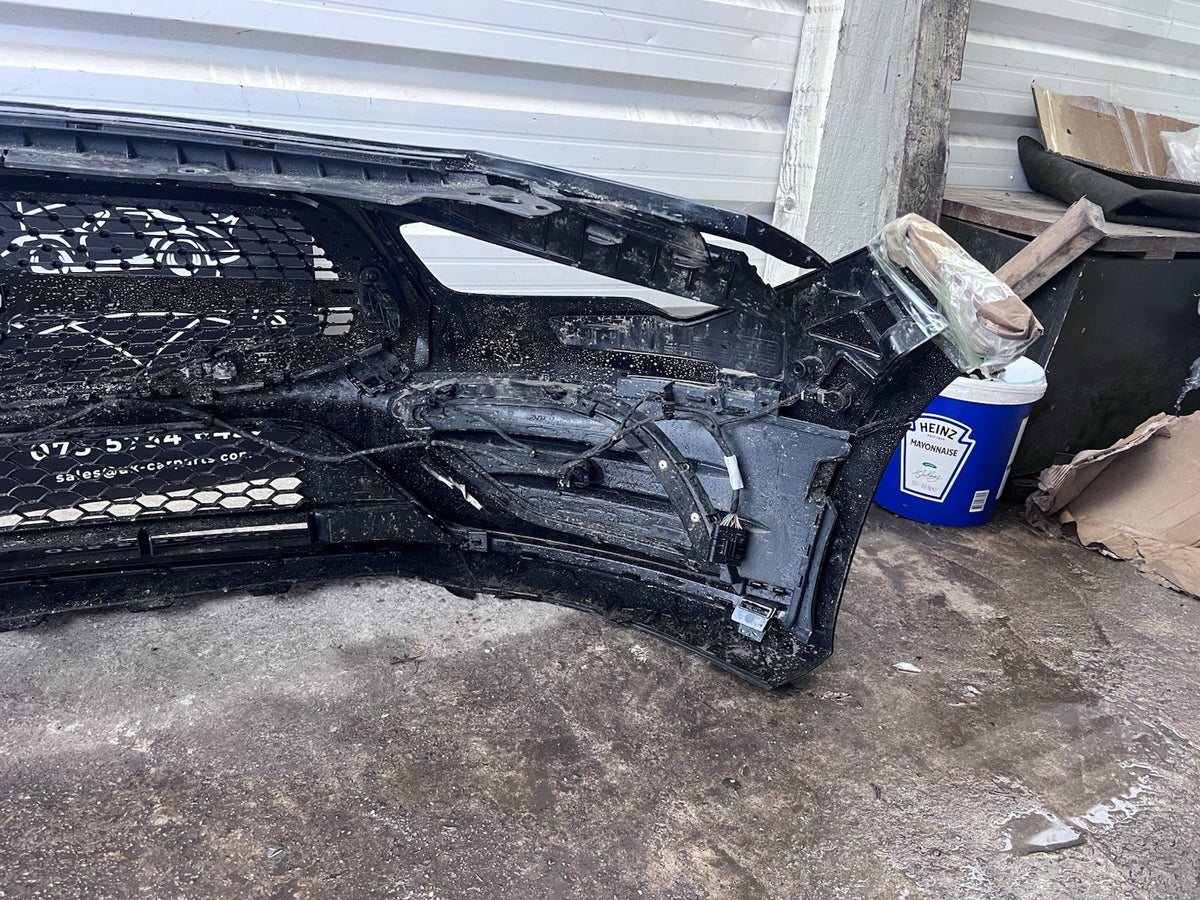 MERCEDES BENZ W118 AMG CLA FACELIFT FRONT BUMPER 6 x PDC GENUINE BLACK