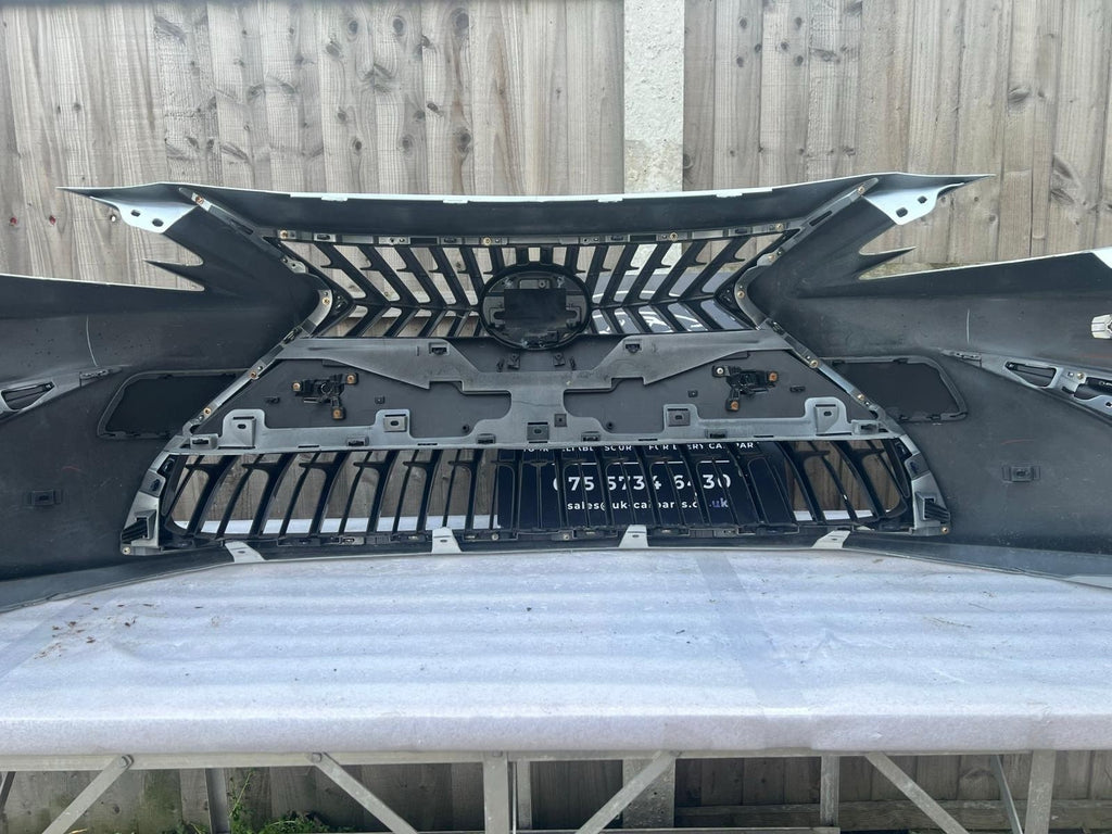 Lexus ES300h 2021–2024 Genuine Front Bumper With Grille In White
