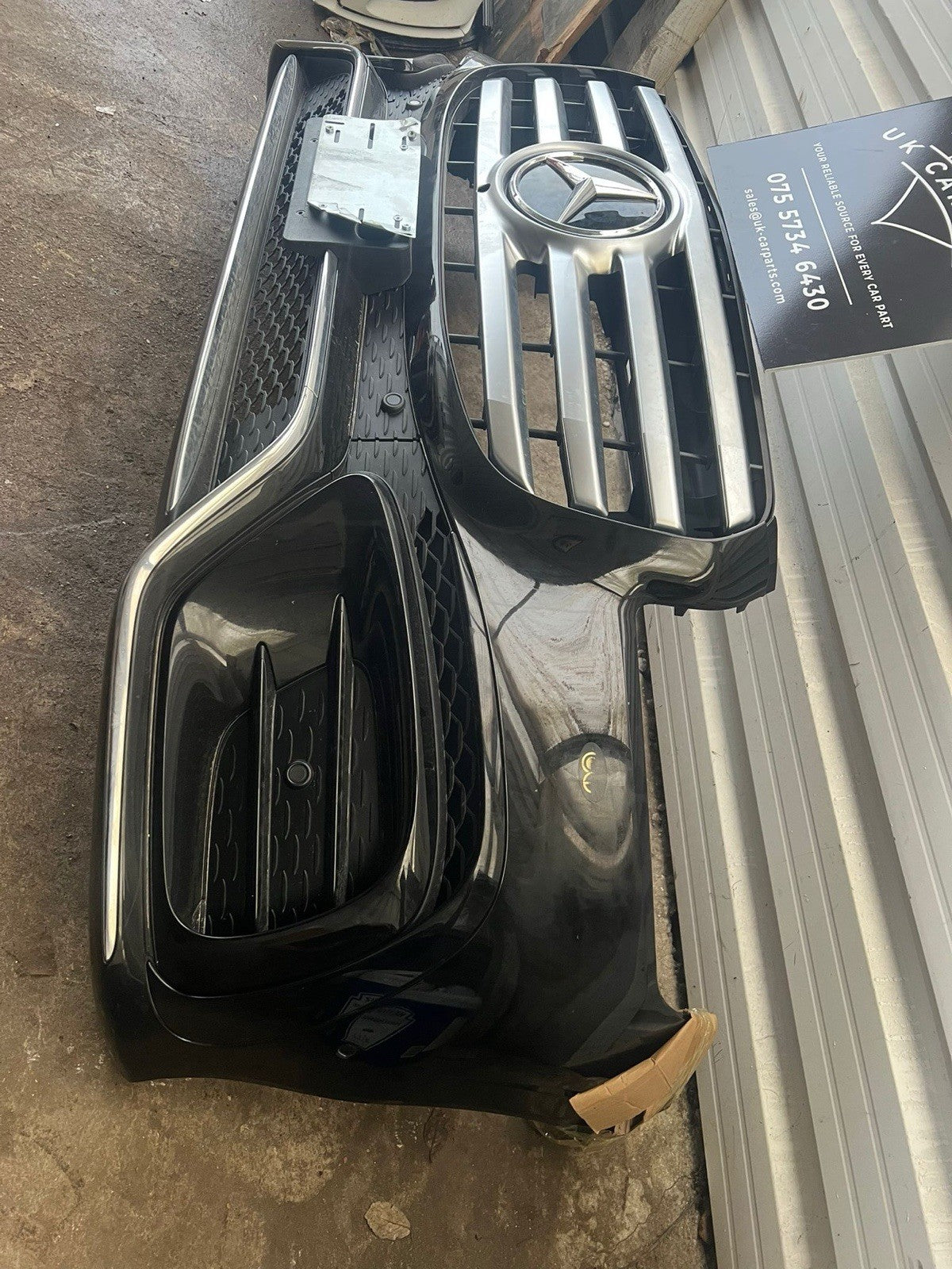 Mercedes Benz GLS 167 AMG 2024-2026 Genuine Complete Front Bumper