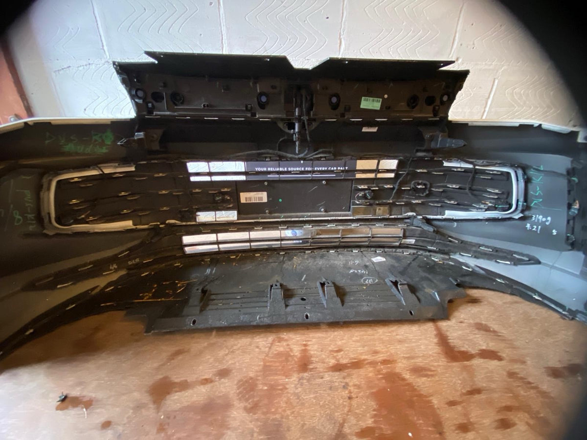 VW Tiguan 2025 Complete Front Bumper In White With Sensors And Wire Genuine