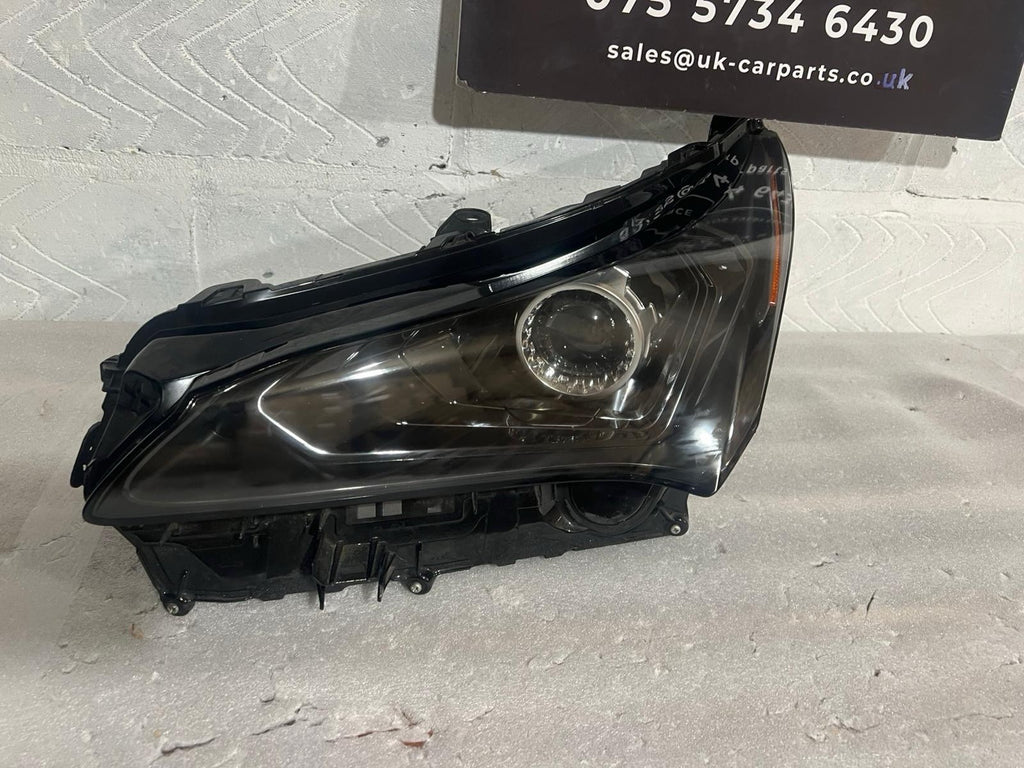 Lexus NX 300h 2018–2021 Front Left LED Headlight Passenger Side Genuine