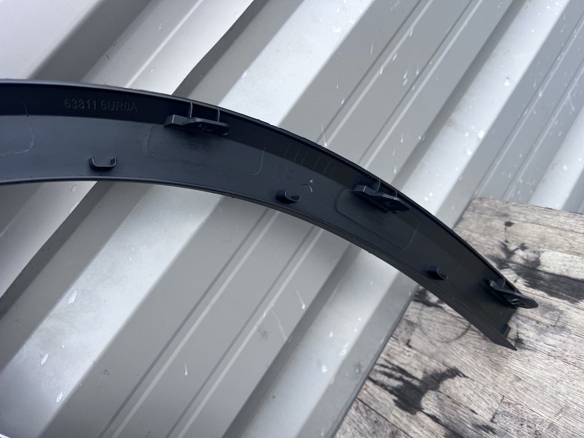 NISSAN QASHQAI 2021 - 2024 FRONT WING WHEEL ARCH TRIM MOULDING PASSENGER LEFT