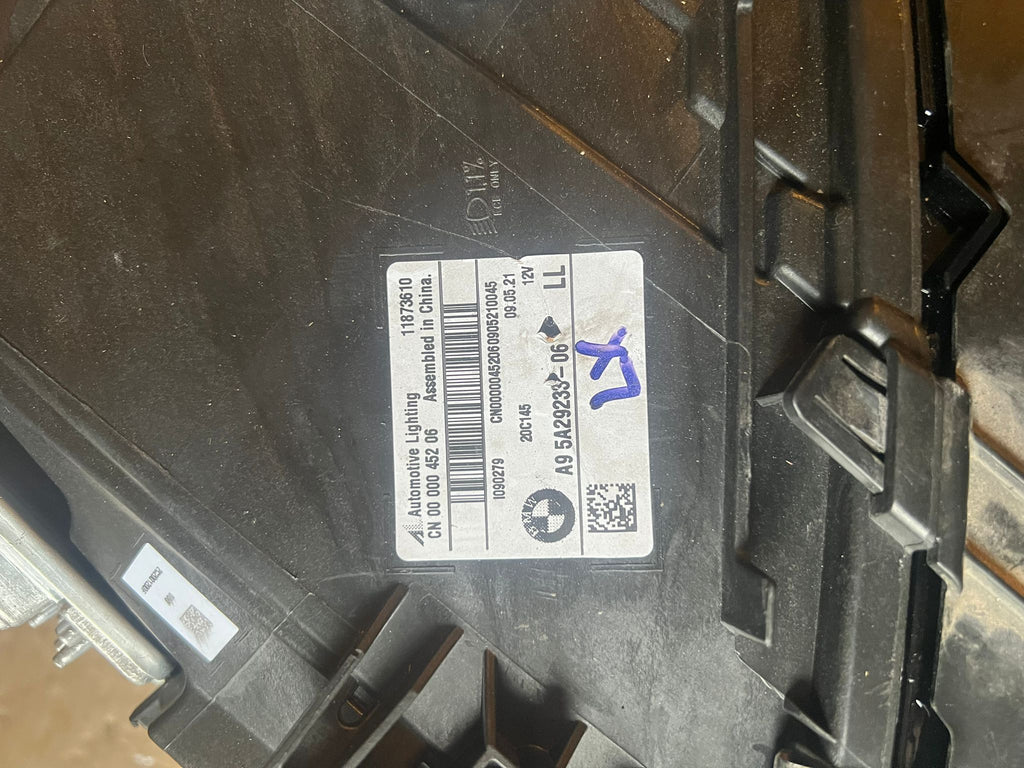 BMW X3 X4 G01 G02 LCI 2022-ON Genuine Adaptive LED Passenger Headlight 5A29233