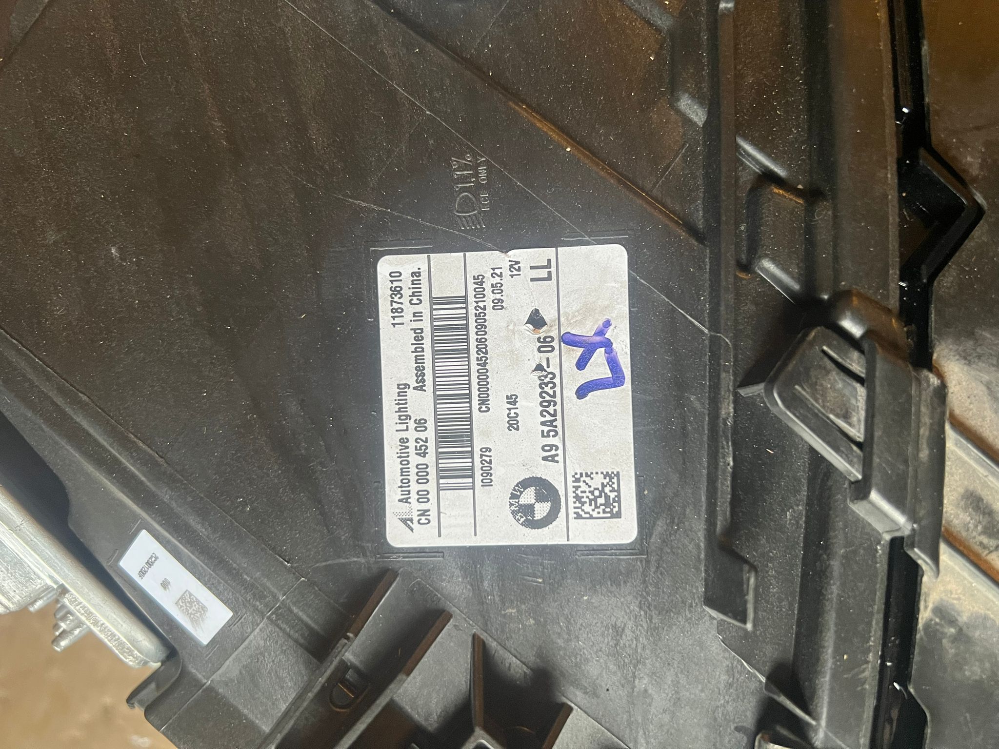 BMW X3 X4 G01 G02 LCI 2022-ON Genuine Adaptive LED Passenger Headlight 5A29233