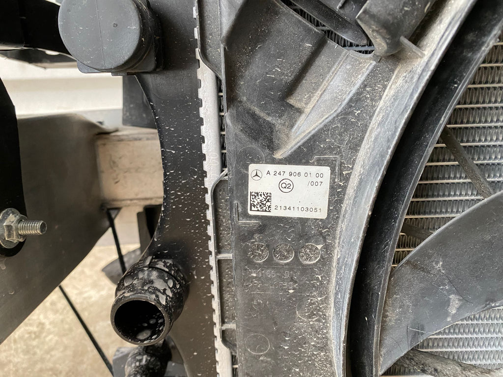 Mercedes Benz EQB W243 2021-2025 Complete Rad Pack With Slam Panel Genuine