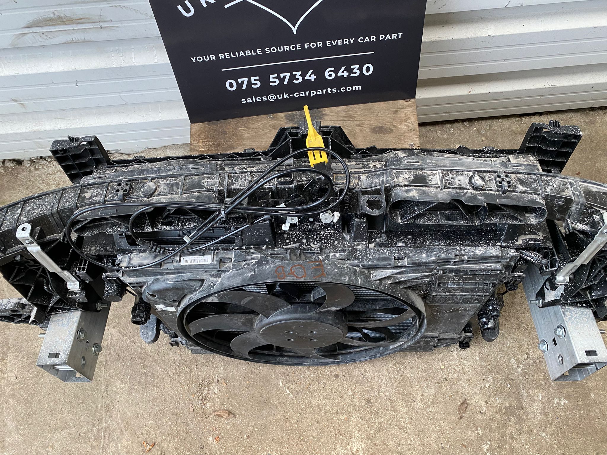 Mercedes Benz EQB W243 2021-2025 Complete Rad Pack With Slam Panel Genuine