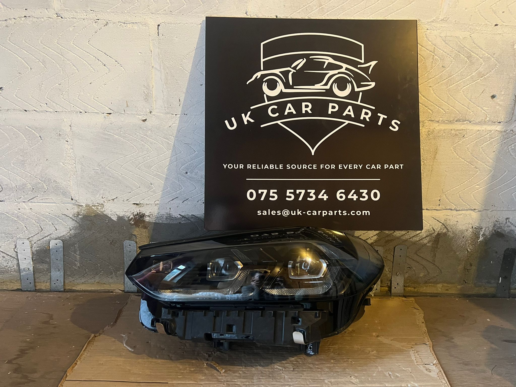 BMW X3 X4 G01 G02 LCI 2022-ON Genuine Adaptive LED Passenger Headlight 5A29233