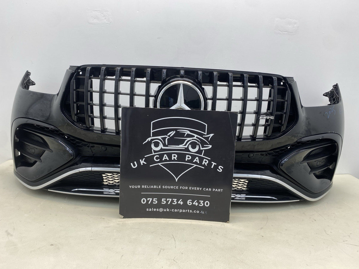 Mercedes GLE W167 AMG Line Complete Front Bumper With Wiring & Sensors 2023-2026