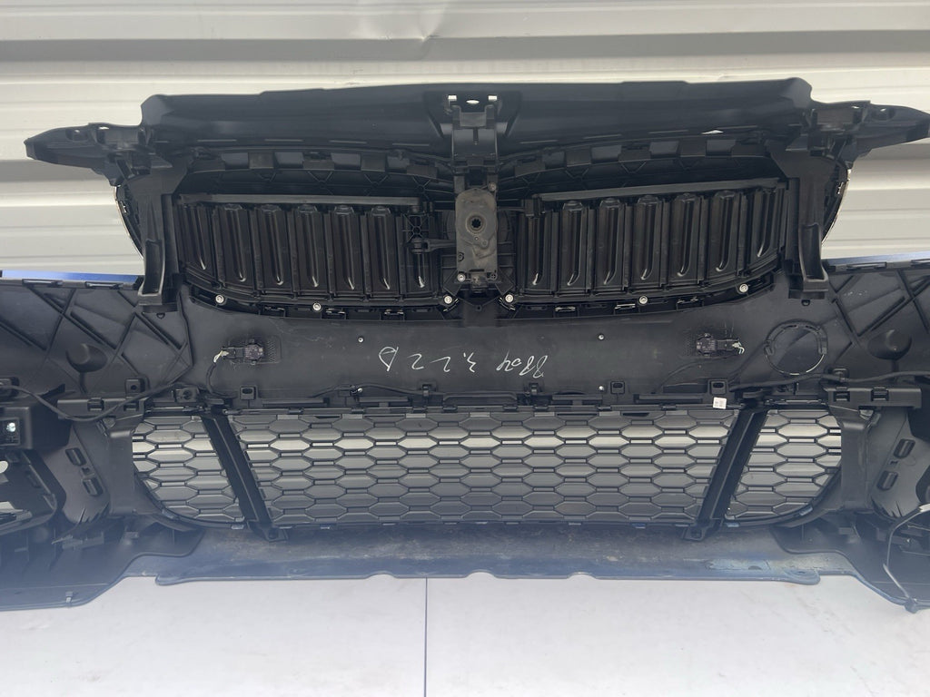 BMW 3 Series G20 G21 Complete Front Bumper 2019-2022 In Blue Genuine