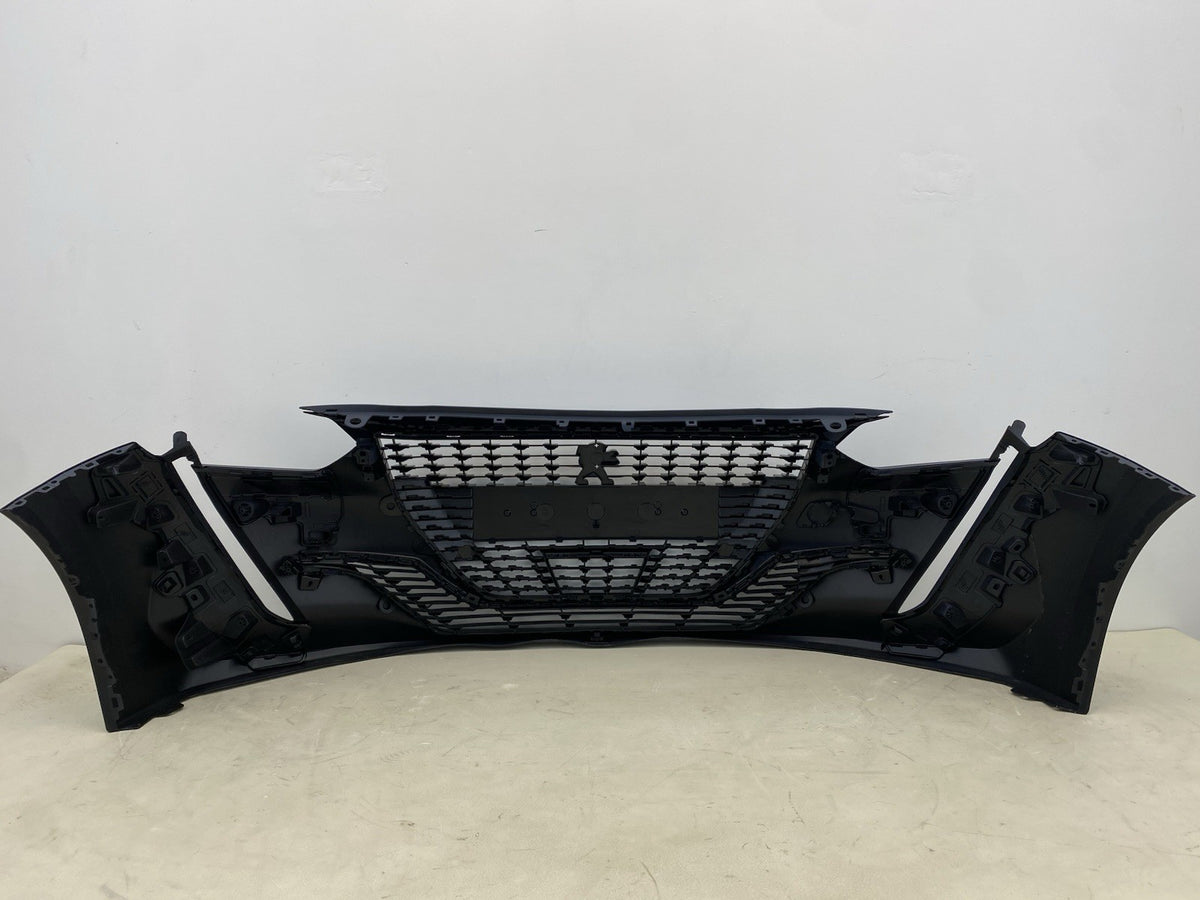 PEUGEOT 208 PRE-FACELIFT  COMPLETE FRONT BUMPER  PRIME 2019-2023