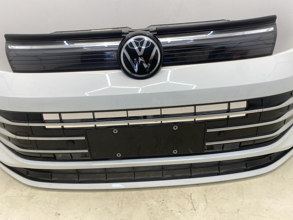 VOLKSWAGEN TIGUAN MK3 24-26 Complete Front Bumper In White With Sensors And Wire