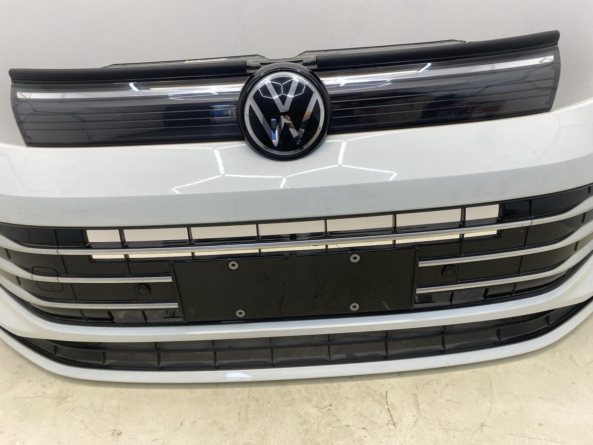 VOLKSWAGEN TIGUAN MK3 24-26 Complete Front Bumper In White With Sensors And Wire