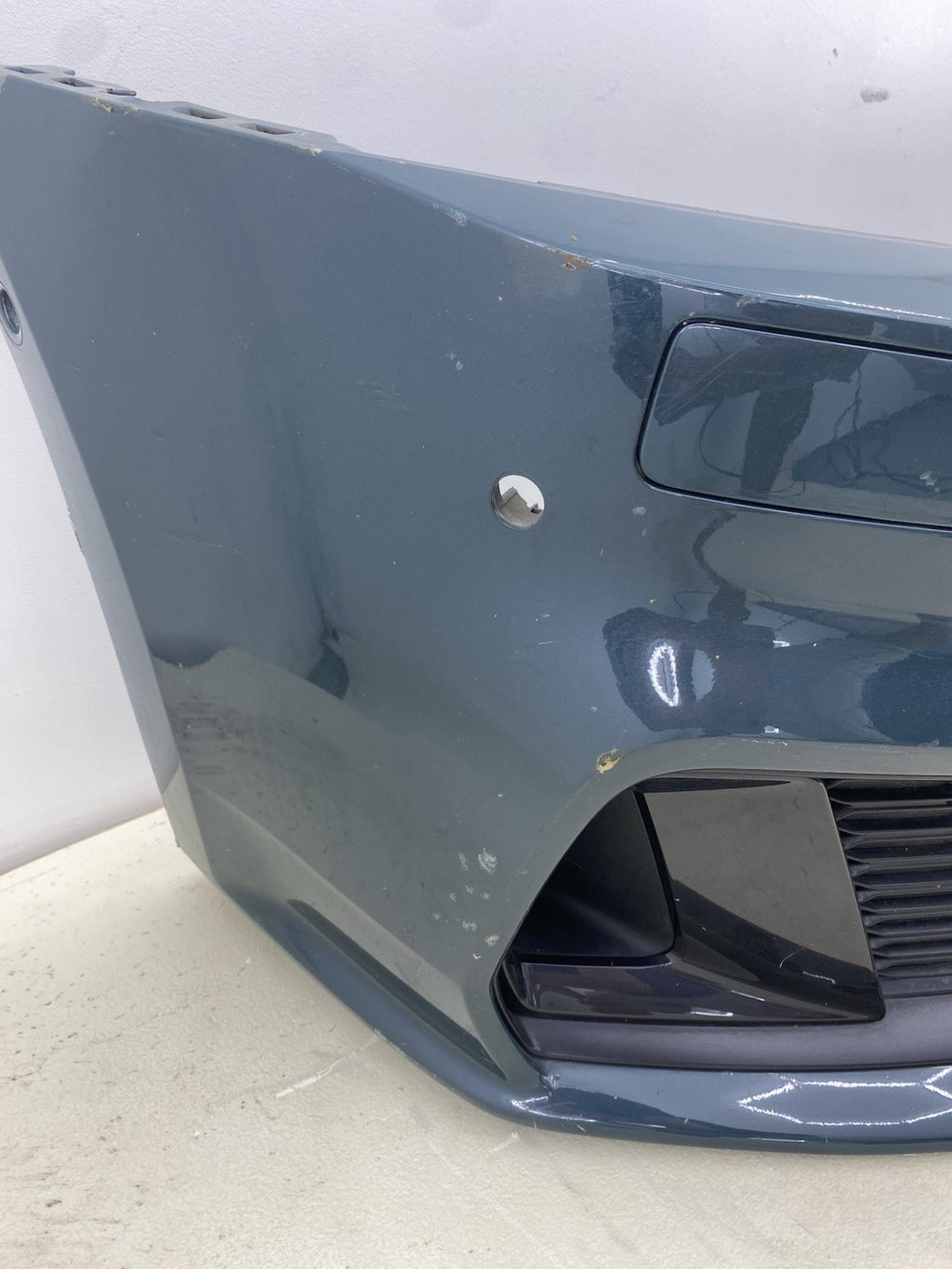 AUDI A7 2018-ONWARDS COMPLETE FRONT BUMPER IN GREEN GENUINE
