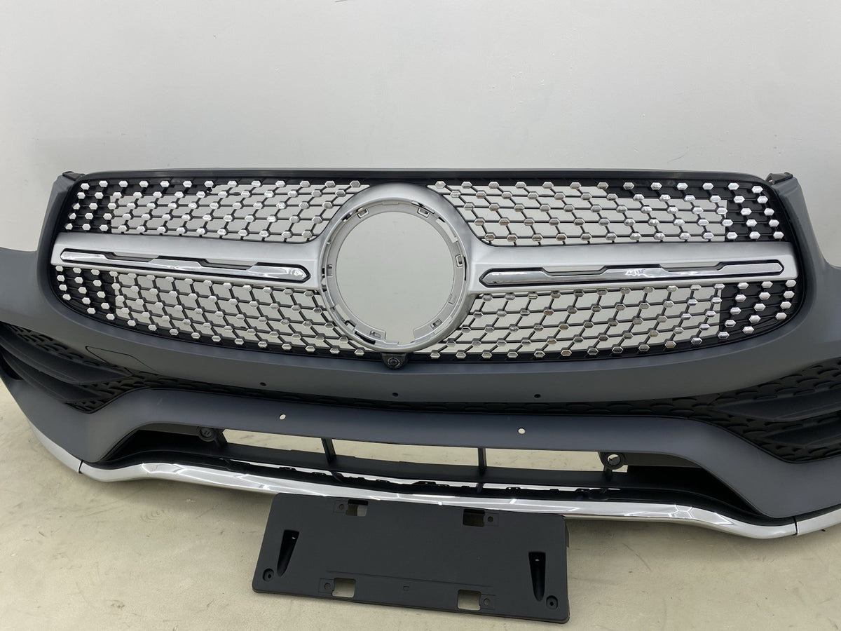 MERCEDES BENZ GLC AMG W253 X253 C253 FACELIFT COMPLETE FROMT BUMPER  2019-2022