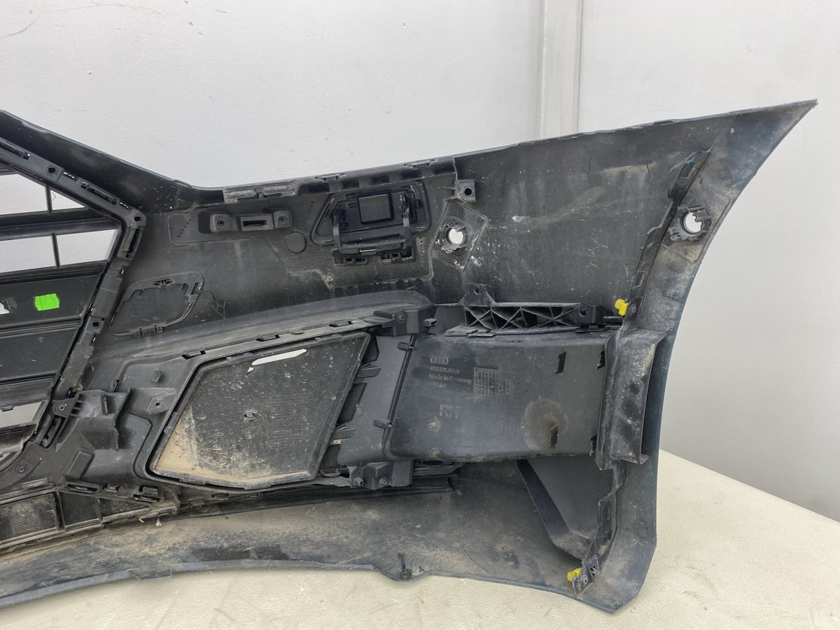 AUDI A7 2018-ONWARDS COMPLETE FRONT BUMPER IN GREEN GENUINE