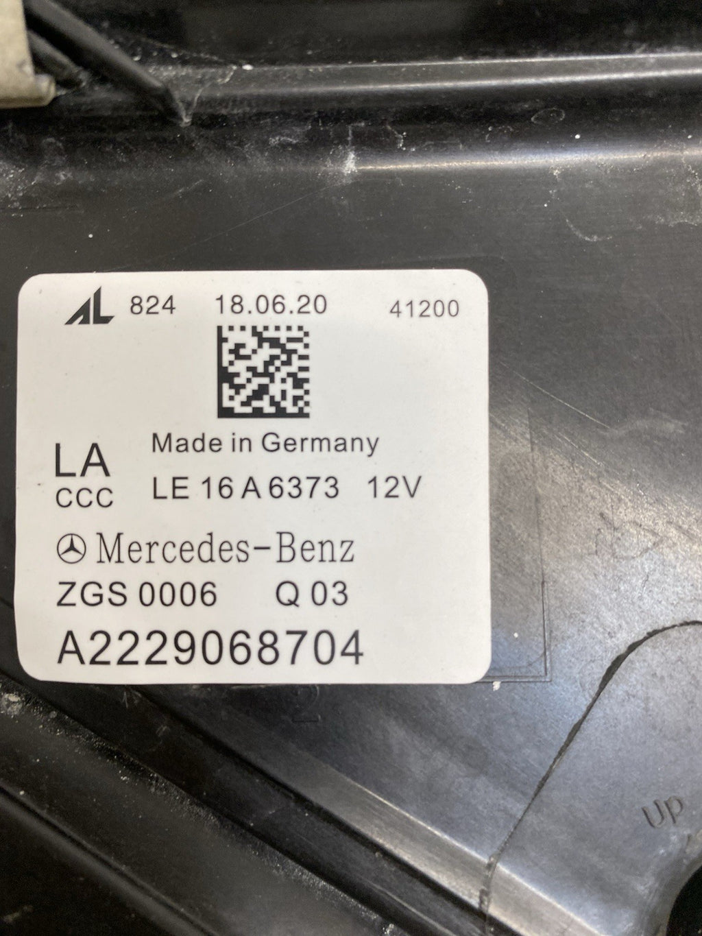 Mercedes-Benz S-Class W222 Multibeam Right Driver Side 2017-2020 Genuine