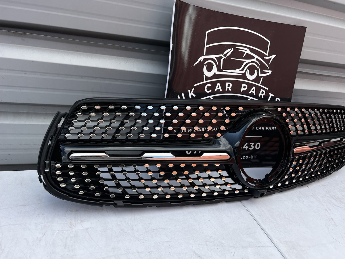 MERCEDES GLC W253 Front Bumper Diamond Grill 2022-on Brand New