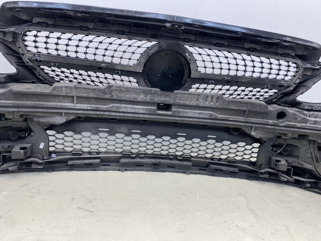 MERCEDES  W205 AMG LINE COMPLETE FRONT BUMPER WITH WIRING &SENSORS 2018 -2021