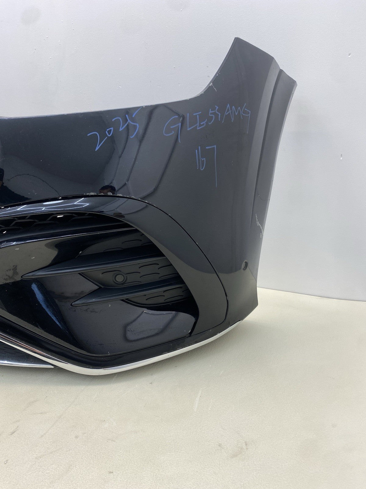 Mercedes GLE W167 AMG Line Complete Front Bumper With Wiring & Sensors 2023-2026
