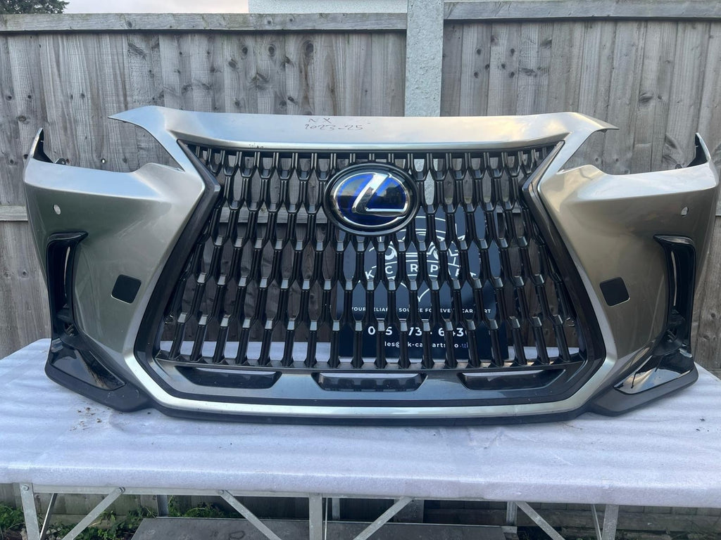 Lexus NX 350H Complete Front Bumper Grill No Camera  2022-2025 Gray