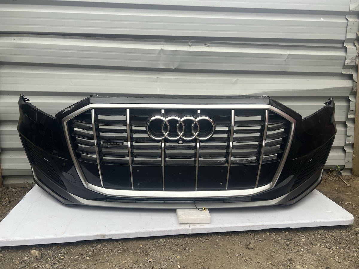 Audi Q7 4M Front Bumper S Line 2021-2024 Facelift Genuine Complete