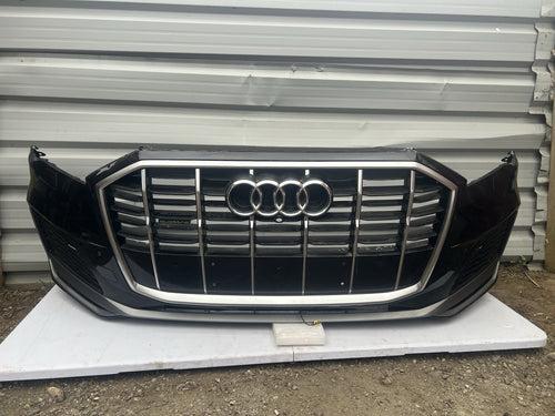 Audi Q7 4M Front Bumper S Line 2021-2024 Facelift Genuine Complete
