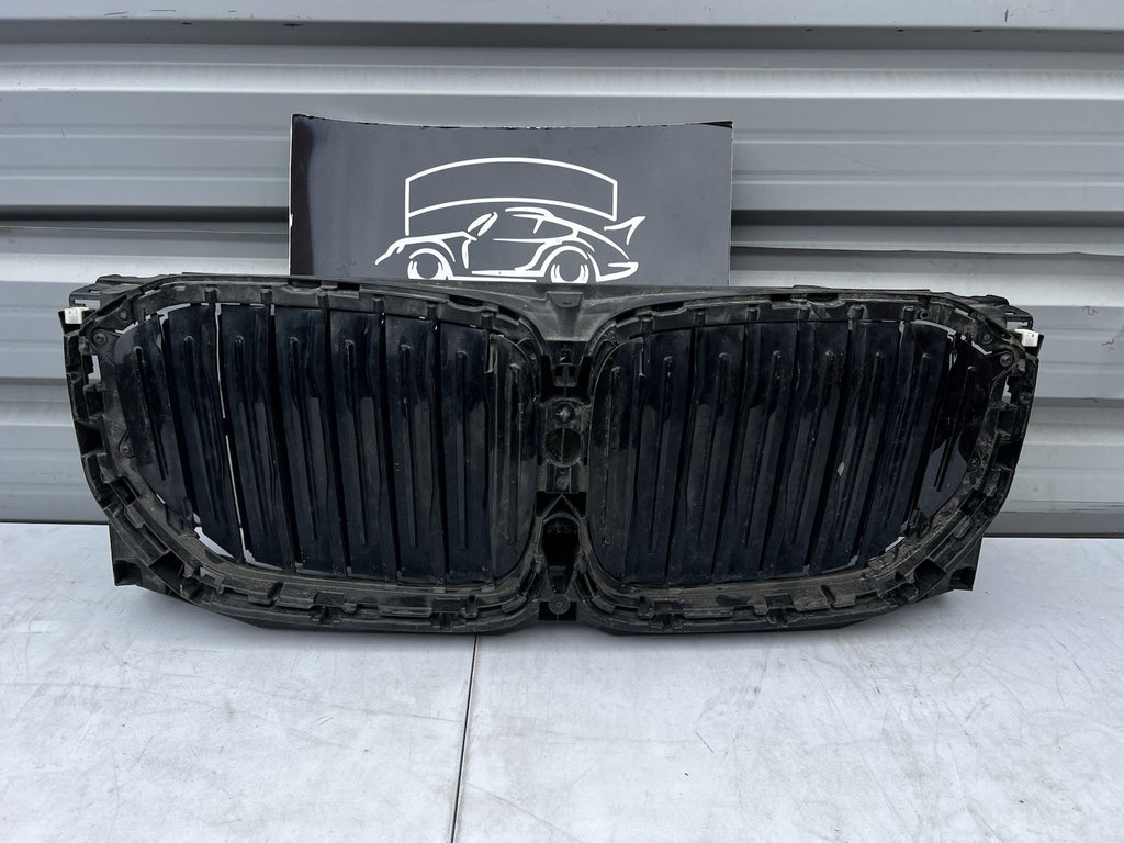BMW X5 G05 19-23 FRONT RADIATOR GRILL GRILLE ACTIVE AIR SHUTTER BLACK+MOTOR