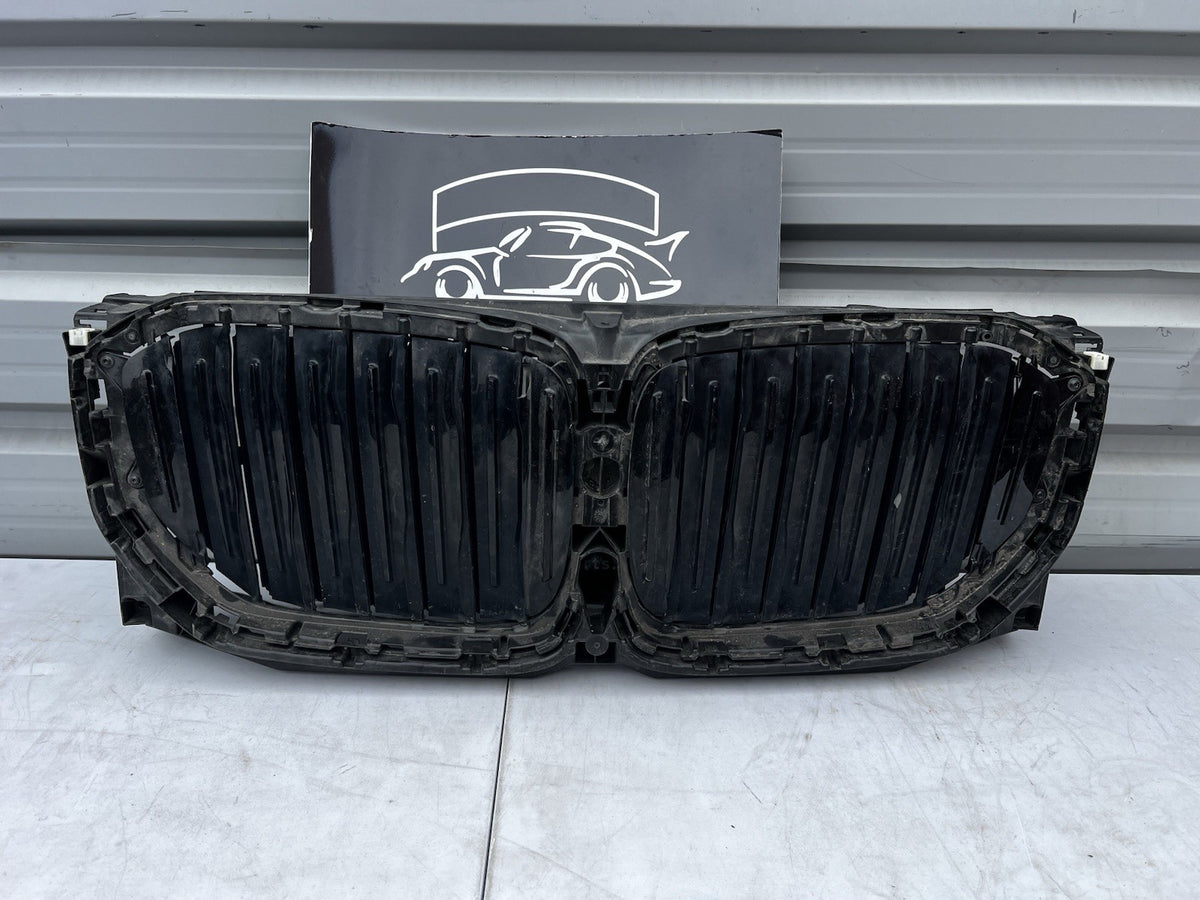 BMW X5 G05 19-23 FRONT RADIATOR GRILL GRILLE ACTIVE AIR SHUTTER BLACK+MOTOR