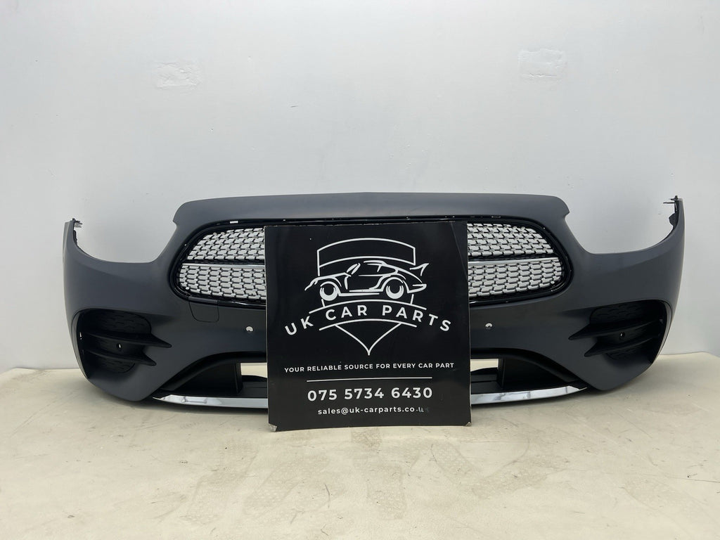 MERCEDES BENZ E CLASS W213 2018-2023 AMG LINE FRONT BUMPER COMPLETE